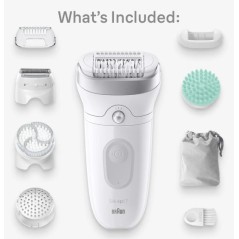 Braun Silk-épil 7 SE7-081 Epilator Hvid